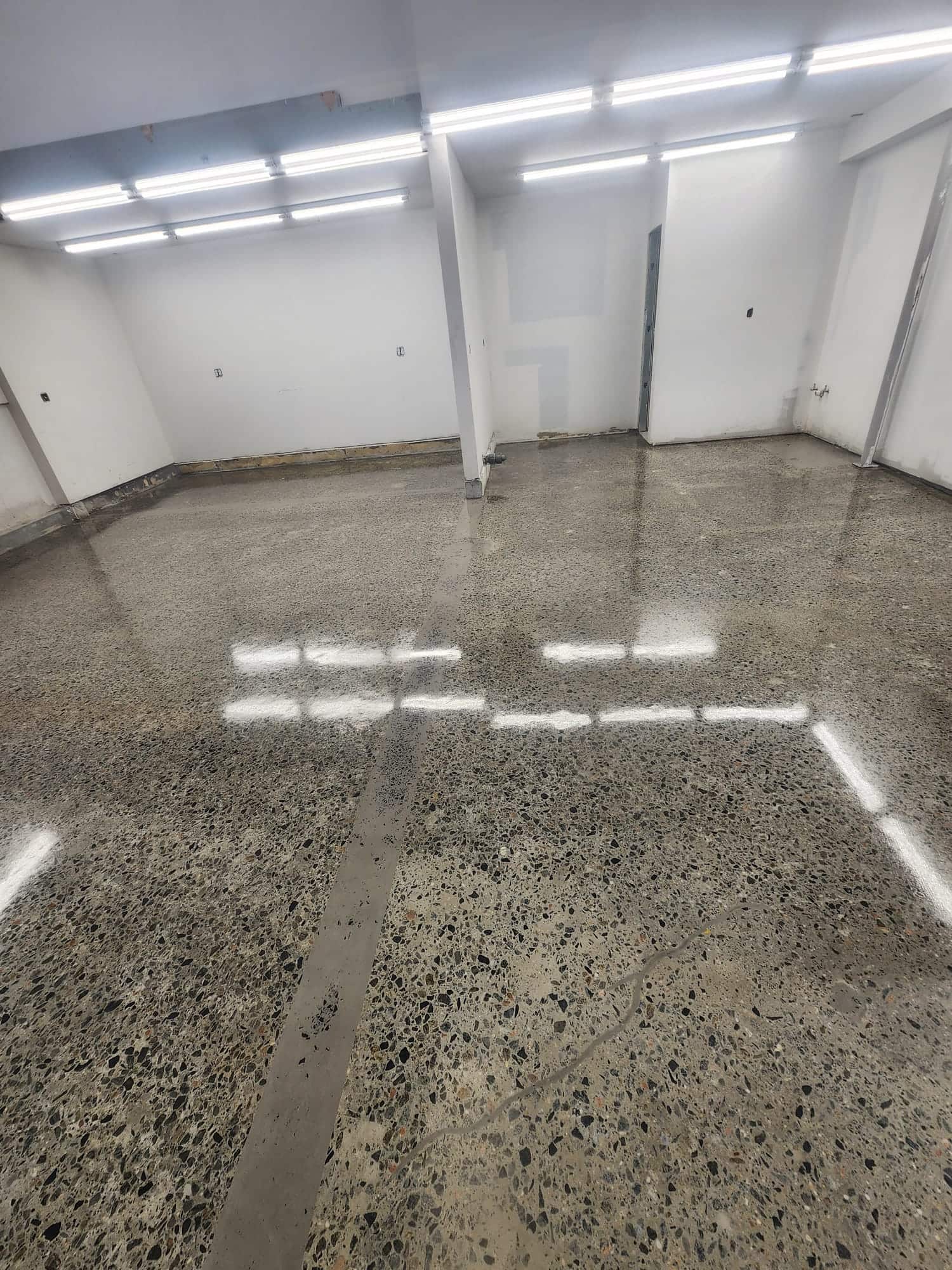 Technical flooring specification sample and installation finish